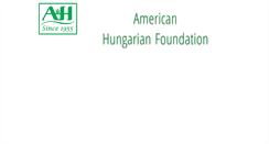 Desktop Screenshot of ahfoundation.org